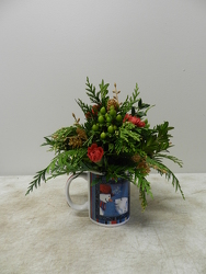 Christmas Mug from Beck's Flower Shop & Gardens, in Jackson, Michigan