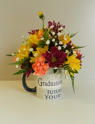 Graduation Mug from Beck's Flower Shop & Gardens, in Jackson, Michigan