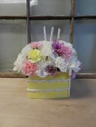 A Piece of Cake from Beck's Flower Shop & Gardens, in Jackson, Michigan