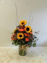 Fall Deluxe from Beck's Flower Shop & Gardens, in Jackson, Michigan