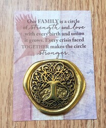 Tree of Life Token from Beck's Flower Shop & Gardens, in Jackson, Michigan
