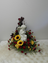 Angel Arrangement from Beck's Flower Shop & Gardens, in Jackson, Michigan