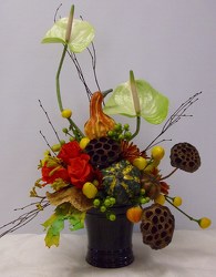 Fall Style from Beck's Flower Shop & Gardens, in Jackson, Michigan
