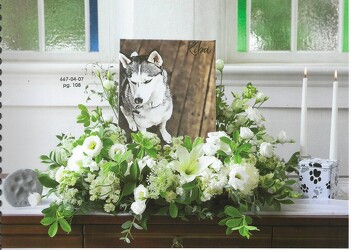 PHOTO MEMORIAL ARR from Beck's Flower Shop & Gardens, in Jackson, Michigan