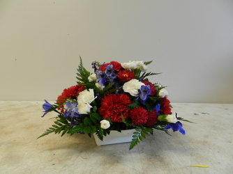 Patriotic  from Beck's Flower Shop & Gardens, in Jackson, Michigan