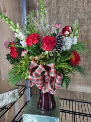 Christmas Love from Beck's Flower Shop & Gardens, in Jackson, Michigan