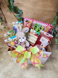 Pink Easter Box from Beck's Flower Shop & Gardens, in Jackson, Michigan