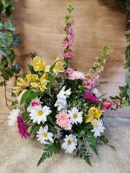 Bunny Centerpiece from Beck's Flower Shop & Gardens, in Jackson, Michigan