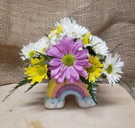 Rainbow from Beck's Flower Shop & Gardens, in Jackson, Michigan