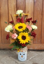 SCARECROW from Beck's Flower Shop & Gardens, in Jackson, Michigan