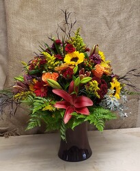FALL GRANDER from Beck's Flower Shop & Gardens, in Jackson, Michigan