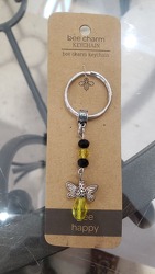 BEE KEYCHAIN from Beck's Flower Shop & Gardens, in Jackson, Michigan