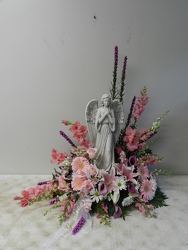Large Angel Arrangement from Beck's Flower Shop & Gardens, in Jackson, Michigan