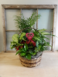 Valentine's Planter from Beck's Flower Shop & Gardens, in Jackson, Michigan