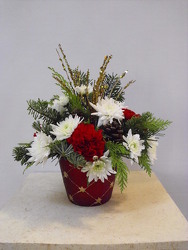 Christmas Spirit from Beck's Flower Shop & Gardens, in Jackson, Michigan