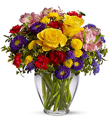 Brighten Your Day from Beck's Flower Shop & Gardens, in Jackson, Michigan